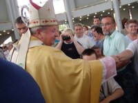 Pielgrzymka osób niepełnosprawnych do Łagiewnik