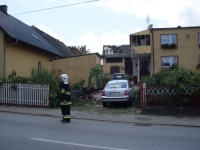 Trąba powietrzna nad Szonowicami