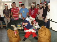 Święty Mikołaj w Centrum Rehabilitacji dla Dzieci